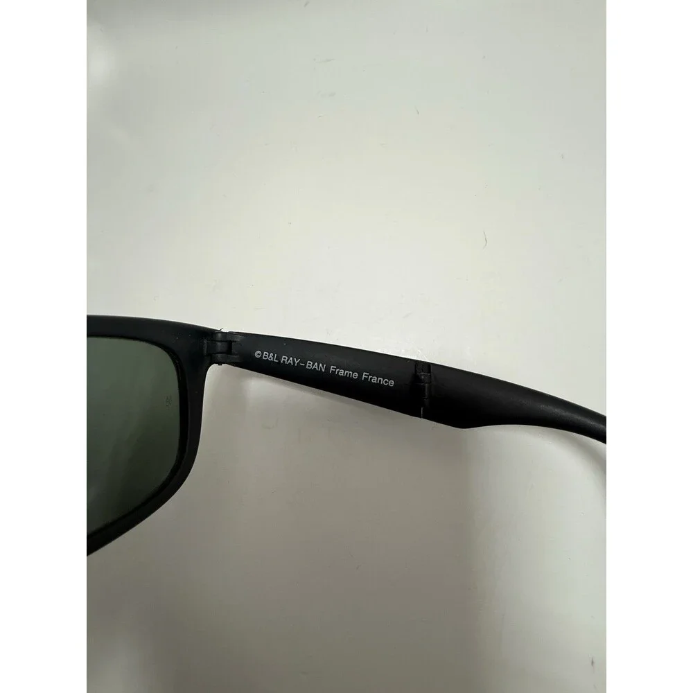 Ray Ban Folding Wayfarer Frame Sunglasses MATTE Black France W0670 VINTAGE B&L